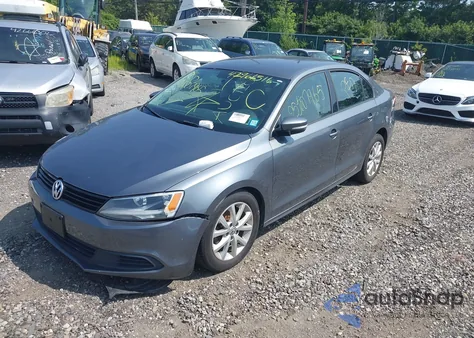 2012 Volkswagen Jetta 2.5L Se из США, поврежденный, VIN 3VWDP7AJ5CM387477